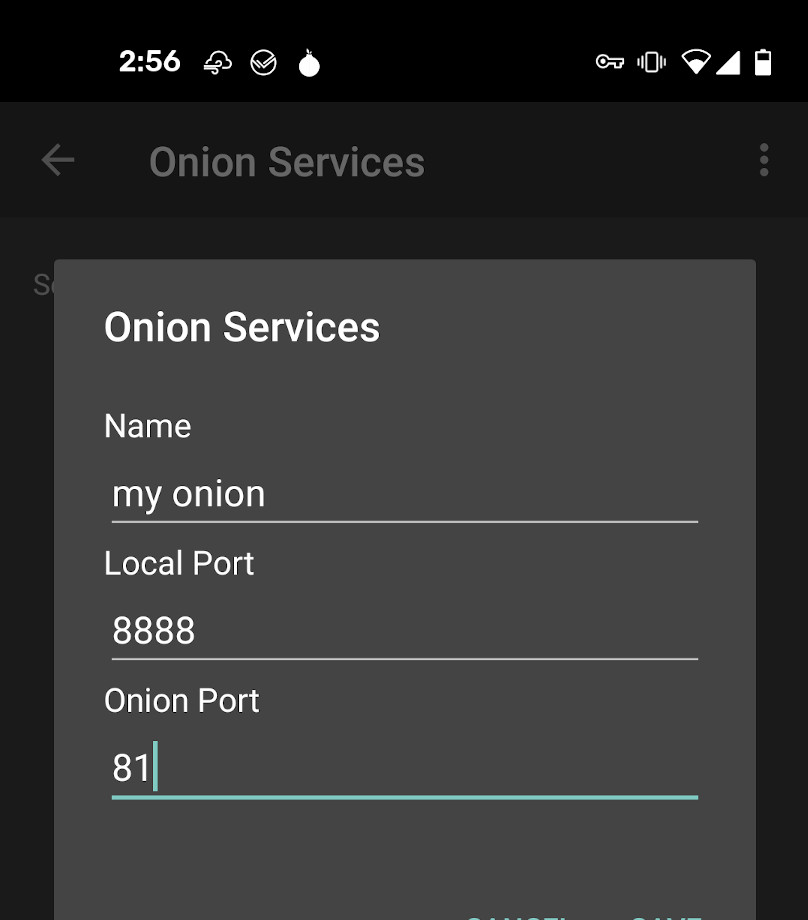 Onion siteleri